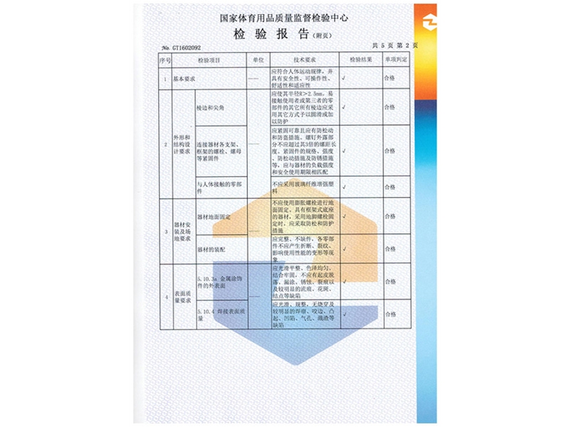 大體操墊檢測報告
