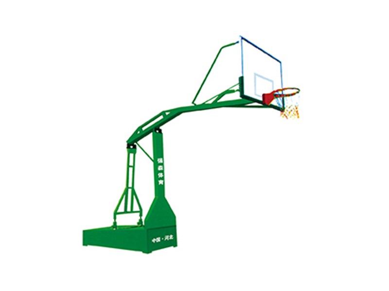 單桿移動籃球架安裝方法